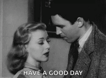 Ginger Rogers Kiss Have A Good Day Love GIF