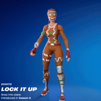 Gingerbread Man Smiling In Video Game GIF