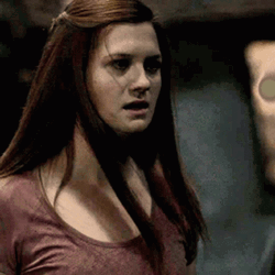 Ginny Weasley Shocked Face GIF