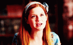 Ginny Weasley Talking To Someone GIF