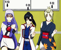 Gintama Characters Showing Off Dancing Skills GIF