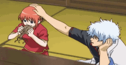 Gintama Gintoki Sakata And Kagura GIF