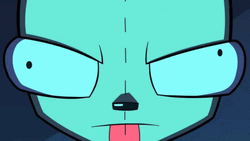 Gir Mad Tongue Out GIF
