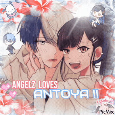 Girl And Boy Angelz Loves Antoya GIF