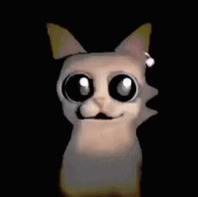 Girl And Cat Standing Together GIF