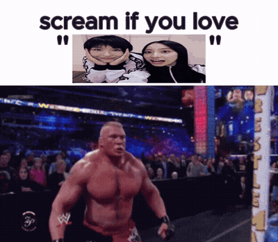 Girl And Man Scream If You Love GIF