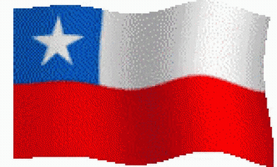 Girl And SpongeBob With Heart And Chile Flag GIF
