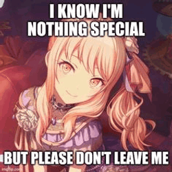 Girl Anime Please Dont Go GIF