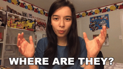 Girl Asking Where Are They In Bedroom GIF