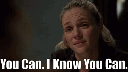 Girl Assuring I Believe That We Will Win GIF