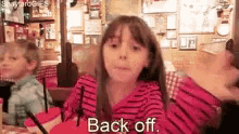 Girl Back Off My Man GIF