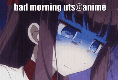 Girl Bad Morning Uts Anime GIF