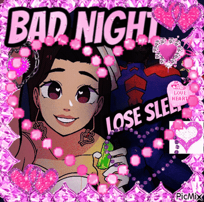 Girl Bad Night Lose Sleep GIF