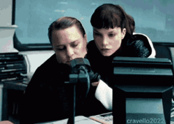 Girl Bang Boy's Head On Desk GIF
