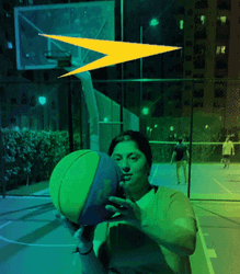 Girl Basketball Motivation Ball Spinning GIF