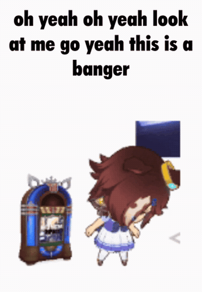 Girl Beside Jukebox Oh Yeah Look At Me GIF