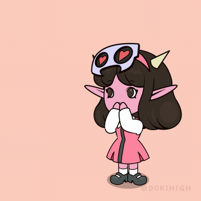 Girl Blowing Kiss With Hearts GIF