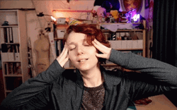 Girl Brain Exploding Feels GIF