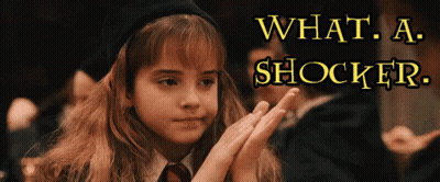 Girl Clapping Saying What A Shocker GIF