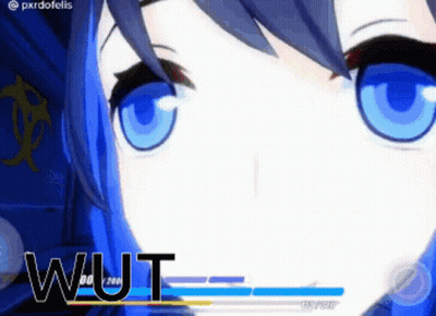 Girl Close Up Saying Wut GIF