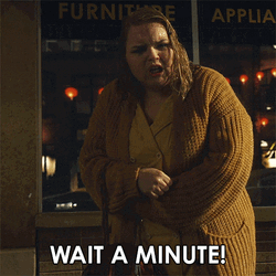 Girl Confuse Hold Up Wait A Minute GIF