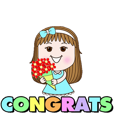 Girl Congrats GIF