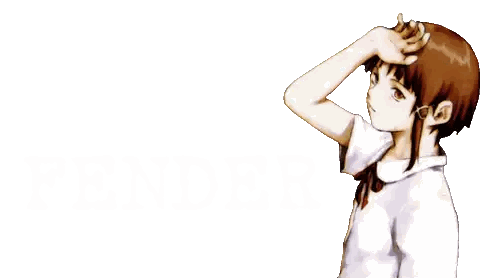 Girl Covering Face With Hand Bender Sticker