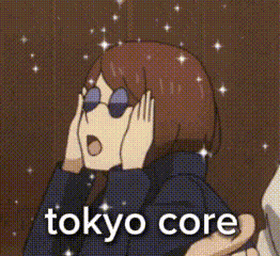 Girl Covering Face With Hands Tokyo Core GIF