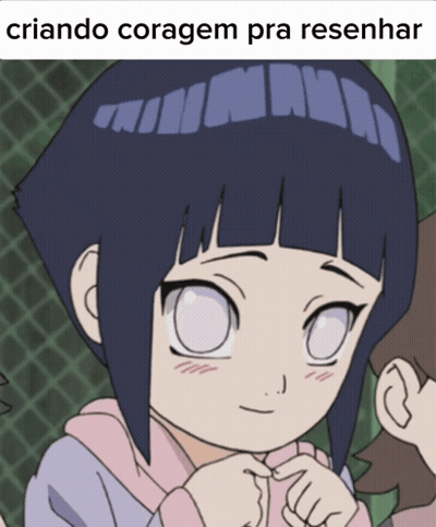 Girl Criando Coragem Pra Resenhar GIF