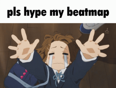 Girl Crying Saying Pls Hype My Beatmap GIF