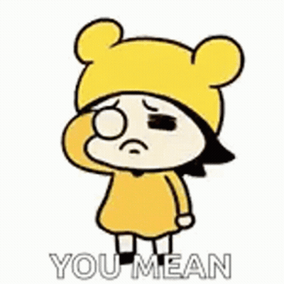 Girl Crying Saying You Mean GIF