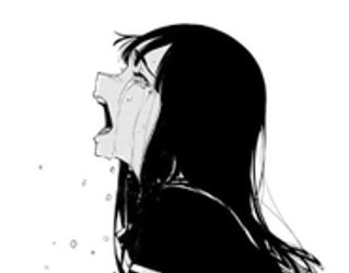 Girl Crying Too Much Pain GIF