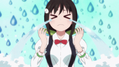 Girl Crying Water From Mouth GIF