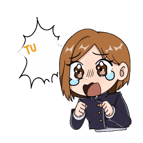 Girl Crying With Tulungan Mo Akoi Sticker