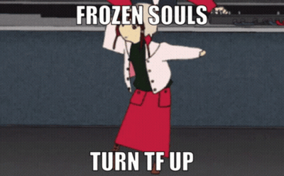 Girl Dancing Frozen Souls Turn Tf Up GIF