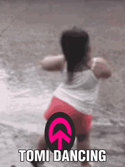 Girl Dancing In Puddle Tomi Dancing GIF