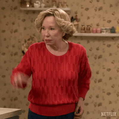 Girl Dancing Saying Hello Don't Come Near GIF