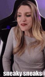 Girl Dancing Sneaky GIF