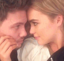 Girl Disgusted By Guy's Romance GIF