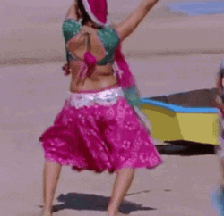 Girl Doing Back It Up Dance Seriously GIF