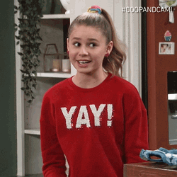 Girl Doing Thumbs Up Encouragement GIF