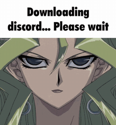 Girl Downloading Discord Please Wait GIF