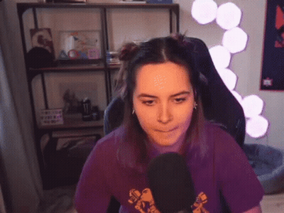 Girl Drawing With Im Mm Speech Bubble GIF