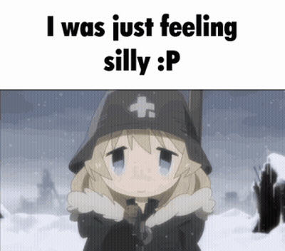 Girl Feeling Silly GIF
