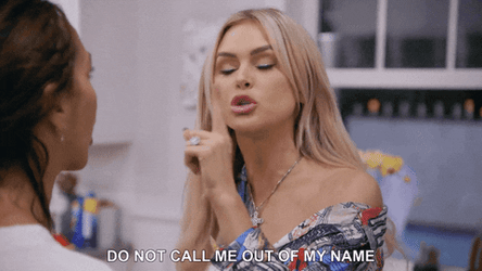 Girl Fight Lala Kent Verbal Dispute GIF