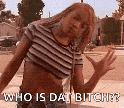 Girl Flipping Hair Who Dat GIF