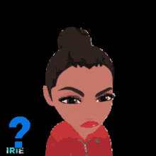 Girl Given Yes No Options GIF