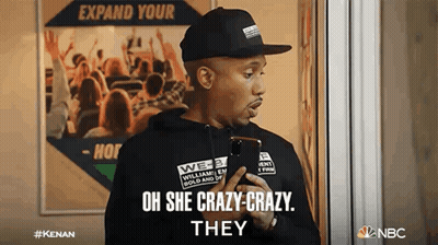 Girl Giving Peace Sign She's So Crazzzzzzzy Love Her GIF