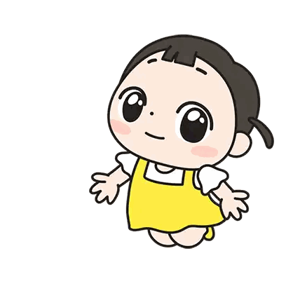Girl Giving Peace Sign With Star Sticker