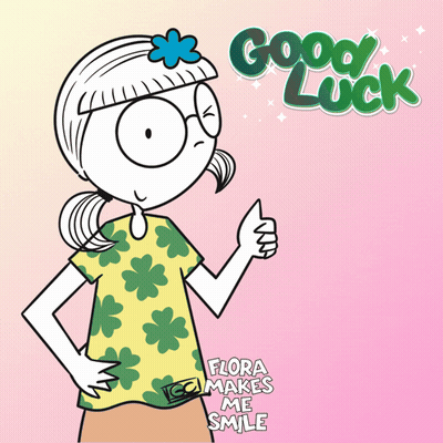 Girl Giving Thumbs Up Good Luck You Got This GIF